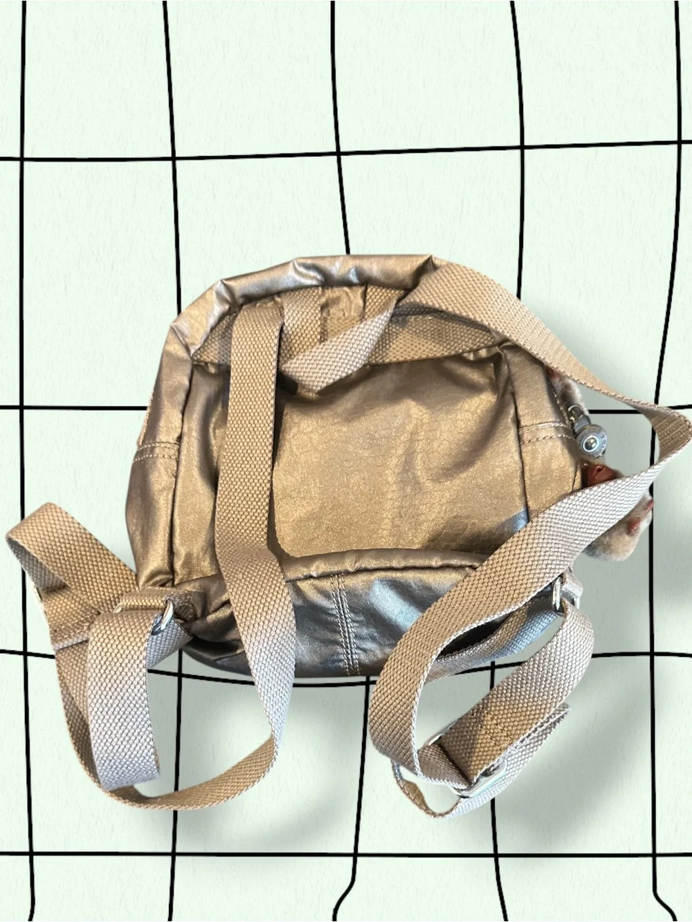Kipling Metallic Mini-backpack
